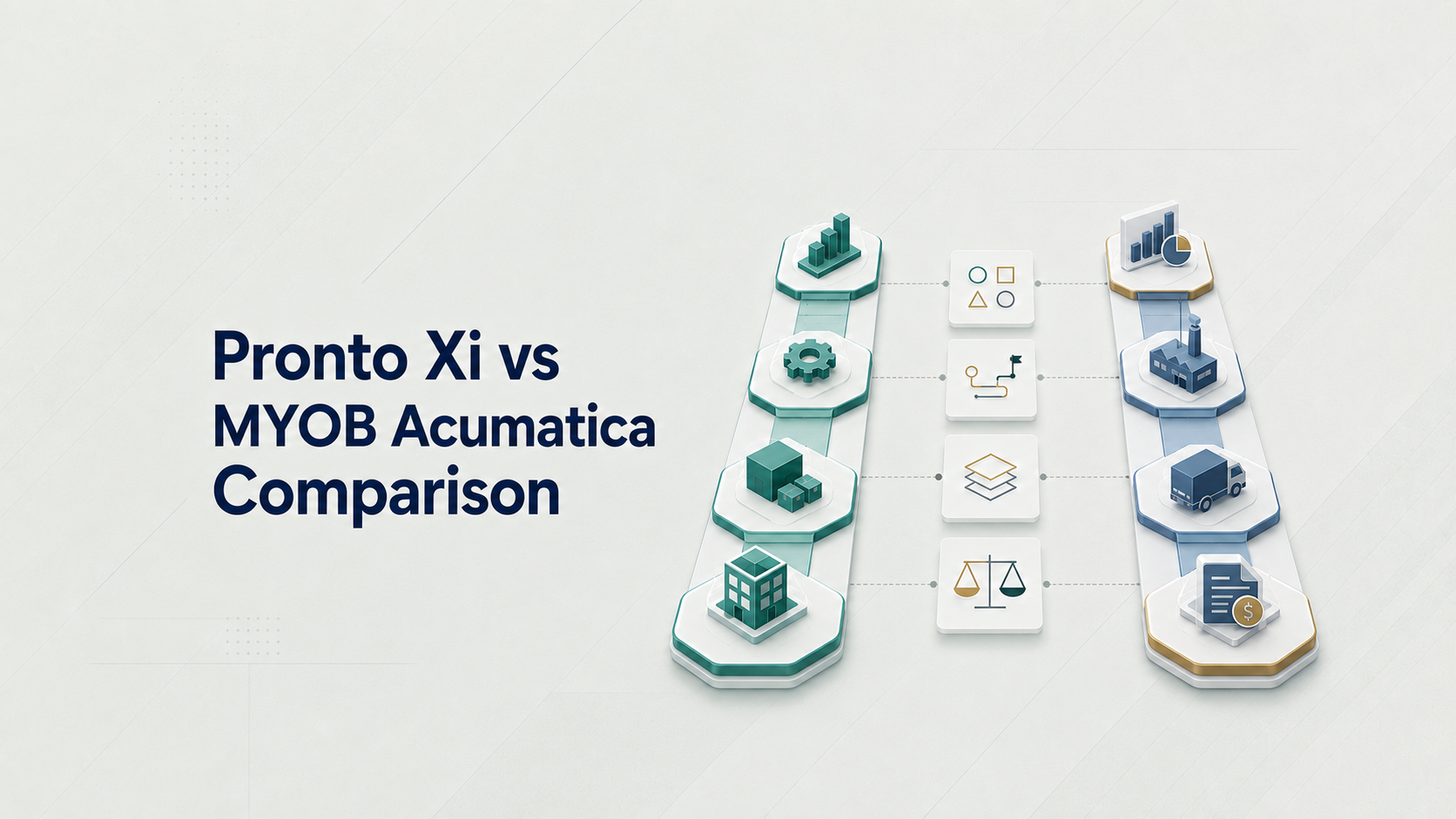 Pronto Xi ERP vs MYOB Acumatica: A Practical Comparison for Australian Mid-Market Businesses