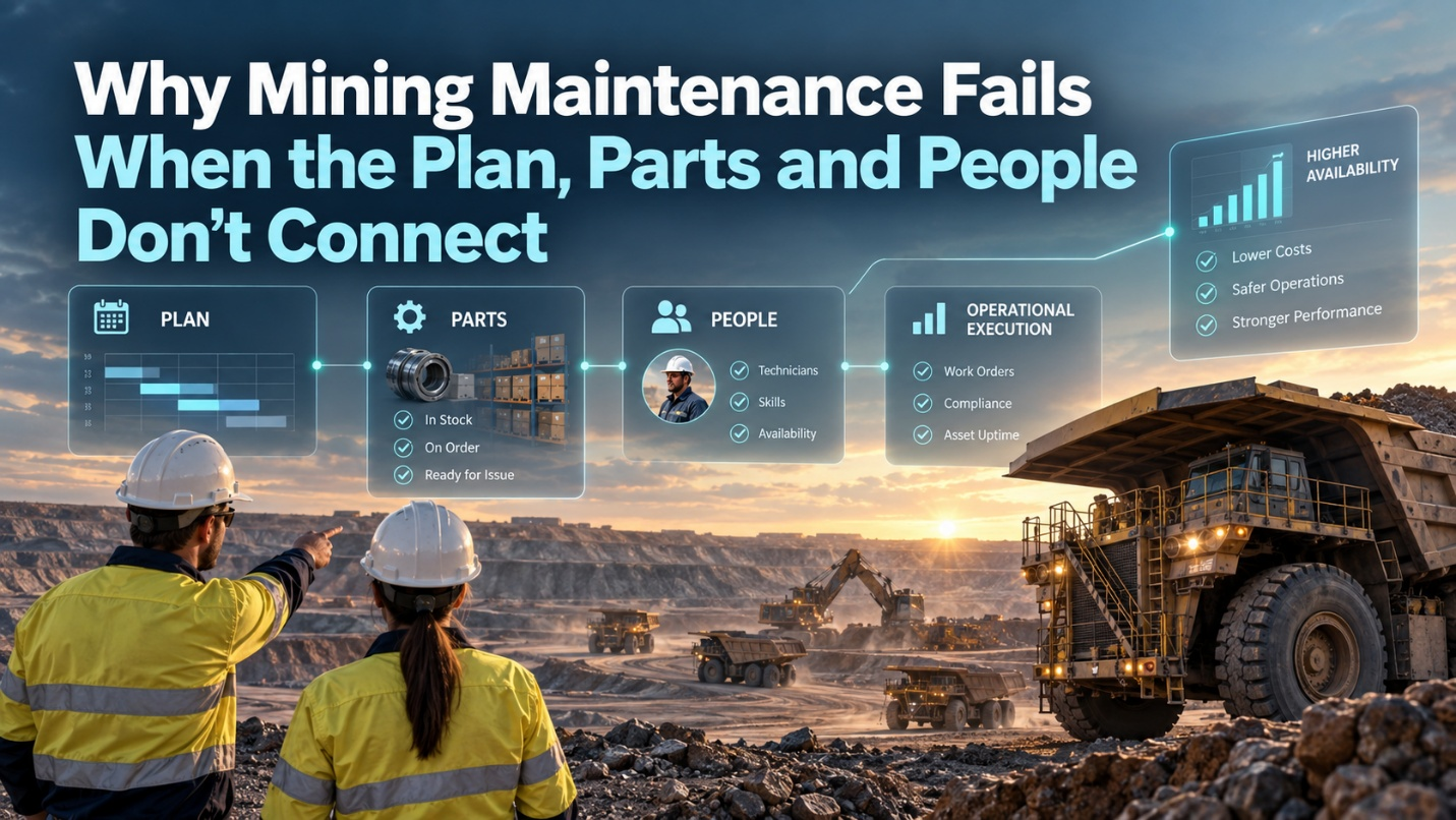Why Mining Maintenance Fails When the Plan, Parts and People Don't Connect