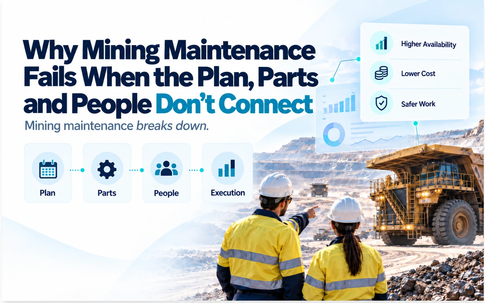 Why Mining Maintenance Fails When the Plan, Parts and People Don't Connect Why Mining Maintenance Fails When the Plan, Parts and People Don't Connect